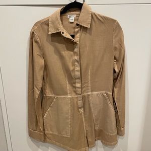 Billabong Gifi twill romper in Canyon khaki